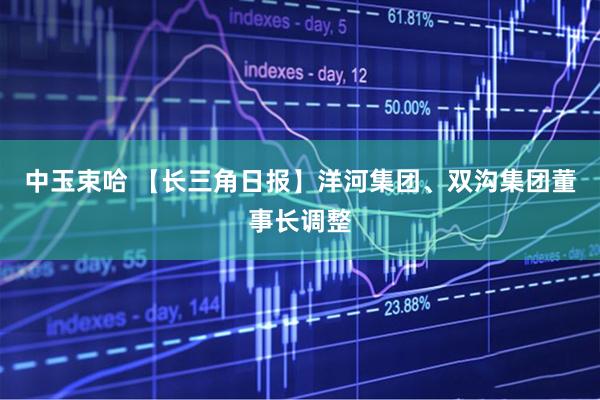 中玉束哈 【长三角日报】洋河集团、双沟集团董事长调整